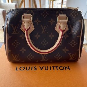 Authentic Louis Vuitton Speedy 20 bandouliere